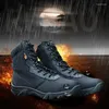 Chaussures de Fitness pour hommes, bottes tactiques de l'armée, militaires, désert, imperméables, sécurité, escalade, Sport, cheville, plein air