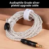 Headphones TRN TN 8 Core HighPurity Oxygen Copper + Silve Replaceable Aduio Plug Design HIFI Upgrade Cable Connector For TRN MT4 MT1max