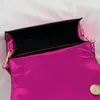 Bolsas de ombro femininas bolsa mensageiro brilhante pu laser crocodilo totes menina alta qualidade grande aba temperamento versátil para presente de aniversário