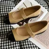 Mary Casual Shoes Designer Leather Knee Leather Upper Lining Comfortable Soft Classic Leather Sole Flat Heel Shoes