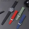 Watch Bands Breathable Rubber band Fashion Quick Release Straps 18mm 20mm 22mm Sile Tropic Waterproof Smart Strap Y240321