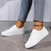 Scarpe casual Little White per le donne 2024 Versione primaverile Lace-up Shos Ladies Comfort antiscivolo Appartamenti Donna Sneakers Zapatillas