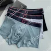 Pantaloncini boxer firmati da uomo intimo in puro cotone traspirante slip comodi e casual