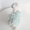 Dog Apparel 2024 Star Wedding Dress Sweet Pet Cat Dresses For Dogs Big Clothes Accessories