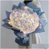 装飾的な花の花輪diy蝶の花束手作り花材料パッケージパッケージブーケがotpmgのための絶妙な贈り物