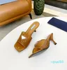 2024 designer de moda chinelos sapatos de salto feminino slides sandálias flip flops 35-43