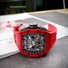 Orologio RM Orologio da corsa Orologio sportivo Rm11-03 Rosso Ntpt Limited Tourbillon Full Hollow Manuale Leisure Business RM1103