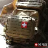 Çantalar Taktik İlk Yardım Kitleri Tıbbi Çanta Acil Durum Açık Ordu Av Araba Acil Kampı Hayatta Kalma Aracı Askeri EDC POUCH