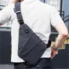 Totes homem fino bolso pessoal saco coldre tático ombro estilingue vintage crossbody sacos ao ar livre zíper anti-roubo peito moda