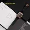 RM Watch Rennuhr Sportuhr RM029 Serie RM029 Herrenuhr aus 18 Karat Roségold mit Diamanteinlage, ausgehöhltes Zifferblatt, Automatik