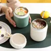 Ensembles de vaisselle, tasse isolée, porte-soupe hermétique pour petit-déjeuner, joli rangement à micro-ondes, voyage Adorable