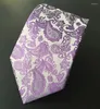 Bow Ties SHENNAIWEI Paisley Gravata Wedding Men Jacquard Tie Gift Set For