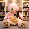 Le jouet en peluche ours géant de dessin animé d'une hauteur de 2 mètres réconforte les poupées qui dorment et offre des cadeaux en stock en gros