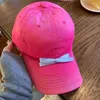 Ball Caps Korean Ins Bow Knot Cap Baseball Cap Summer and Spring Sun Ochrona Japońskie Y2K Mody Travel Beach Hat Kobiety