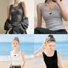 Women's Designer Clothing Fashion T-Shirts Women's T-Shirts T-Shirts Embroidered Sweaters Short Sexy T-Shirts Summer Knitted Vests Breathable Pullovers White Tops