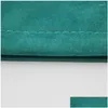 Pochettes à bijoux Sacs 13 18Cm 5Pcs / Lot Turquoise Foncé Veet Dstring Sac de pochette d'emballage de poussière pour petite entreprise Logo personnalisé Drop Deliver Ot9J1