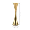 Vases Artistic Mini Stainless Steel Vase Gold Dry Floral Round Mouth Small Bud Dried Flower Decorative For Home Living Room