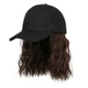 Cappellini da baseball regolabili con capelli da donna, cappello da baseball resistente al sole