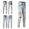 y2k jeans designer jeans hommes skinny jeans design couleurs pantalons long hippop autocollant broderie slim denim streetwear droit pantalon skinny gros shorts pour hommes 30-4