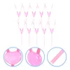 Disposable Cups Straws 10 Pcs Straw Drinking Party Supplies Long Plastic For Valentine Modeling