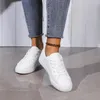 Scarpe casual Little White per le donne 2024 Versione primaverile Lace-up Shos Ladies Comfort antiscivolo Appartamenti Donna Sneakers Zapatillas