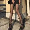 Paris b letter silk stockings black female English with letter anti snag silk arbitrary cut ultra-thin ins fashion brand pantyhose