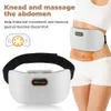 Schlankheitsgürtel Elektrisches Bauchmassagegerät für gesunde tiefe Kniemuskulatur Instrumente Vibration Physiotherapie Heizung Gewichtsverlust Massage 24321