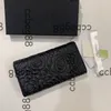 Womens Luxury Designer Classic Mini Flap Billfold Camellia Lambskin Long Wallet Bags Photo Credit Card Holder Gold SNAP Black Purse 31506 19X10CM