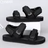 Sandalen Herren Sandalen Sommer Openento -Strandschuhe Römische Schuhe Modetrend nicht schlau Outdoor lässige dicke Boden atmungsaktives Wating