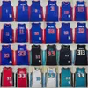 Maillot de basket-ball rétro Richard Hamilton 32 Isiah Thomas 11 Dennis Rodman 10 Grant Hill 33 Chauncey Billups 1 Ben Wallace 30 vintage pour les fans de sport