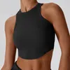 Lu Womens Yoga Bra per donne Sprots Gym Bras Crewneck Crop Tops allenamento Casual Estate CBX8188