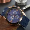 Watches Wristwatch Luxury Designer Sport Style Stora Men's Watch Fashion Blue Brow Black Dial Clock Montredelu 56