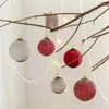 Decorazioni per feste Stili di ciondoli natalizi Ornamenti con sfere di vetro perfetti per l'albero Aggiungi un'atmosfera festosa alla tua casa.