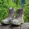 Chaussures de Fitness pour hommes, bottes tactiques de l'armée, militaires, désert, imperméables, sécurité, escalade, Sport, cheville, plein air