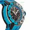 Crystal Automatic Wrist Watch RM Wristwatch RM032 Men's Wristwatch RM032 Automatic Flyback Chononometer Les Voiles De