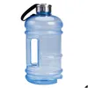 Water Bottle 2.2L Sports Jug Sport Fitness Travel Hiking Large Bottles Drop Delivery Dhdva