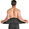 Cinturón adelgazante Entrenador de cintura para hombre cinturón de pérdida de peso modelo para quemar grasa abdominal cinturón abdominal moldeador abdominal corsé ajustado nuevo 240321