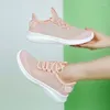 Casual Shoes Women Sport Comfort Mesh Tennis Spring Summer Light Sneakers 2024 White Hollow Bez poślizgu spacery