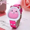 Montre étanche pour enfants, mignon, école primaire, mode fille et garçon, jouet princesse rose