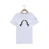 デザイナーバンドTEES MEN LUXURY TOPS夏のカジュアルストリートウェアシンプルな手紙の印刷されたトップスコットンTシャツ
