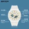 Live Tiktok Trend Fashion Multi-Function Sports Waterproof Dual Display Electronic Watch