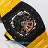 Célèbre montre fantaisie RM montre-bracelet machines RM030 édition limitée 42*50mm RM030 cadre intérieur en or carbone édition limitée