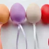 Party Decoration 50pcs Painting Easter Egg 2024 Home Happy Eatser Decor DIY Kids Gift Supplies