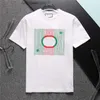 23SS Erkek Tişörtler Tasarımcı Siyah ve Beyaz Gömlek Moda Kafası Alfabe Çeşitli Stiller% 100 Pamuklu Gündelik Yaz Kısa Kollu Erkek T-Shirt Kadın