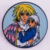 Kikis service de livraison badge mignon Anime films jeux épingles en émail dur recueillir dessin animé broche sac à dos chapeau sac collier revers Badges