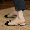 Sandalen Frauen Wohnungen Sommer Kleid Elegante Hausschuhe Mode 2024 Maultiere Schuhe Trend Walking Flip-Flops Outdoor Weibliche Slides