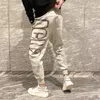 Pantaloni da uomo Pantaloni Jogger Track Grigio Stampa Uomo Sudore Pantaloni sportivi sportivi sportivi Articoli di moda Harajuku Y2k