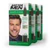 Just for Men - Shampoing et teinture capillaire pour hommes, H-45 brun foncé, paquet de 3