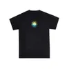 Дизайнерская футболка Kith Uprising Sun с модным принтом, 230 г, тяжелая футболка с короткими рукавами High Street Brand