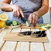 Küchenaufbewahrung Cutter-Halter Organizer Holzschublade für platzsparende Cutter-Köche zu Hause